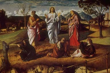 TRANSFORMATION OF CHRIST BY BELLINI/1475