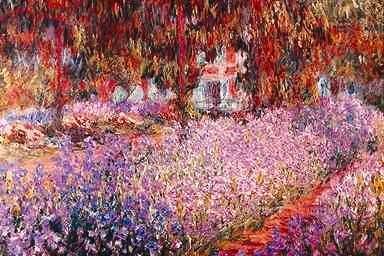 Monet's Garden in Giverny by Claude Monet